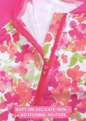 Pink Swimwear with Cap