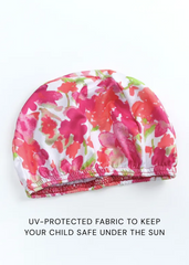 Pink Swimwear with Cap