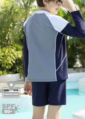 Boys Long Sleeve Swimwear Set