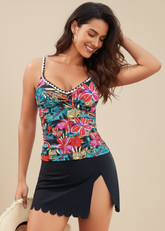 Black 2 Piece Swimwear Set