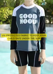 Boys Long Sleeve Swimwear Set