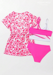 Girls 3-piece Swimsuits