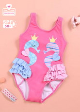 Girls Ruffle One-piece Swimsuit