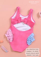 Girls Ruffle One-piece Swimsuit