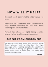 Breast stick on Pads