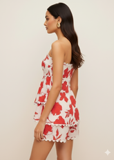 Red Printed 2-Piece Co-ord Set