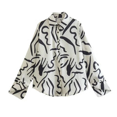 Black Printed Co-ord Set