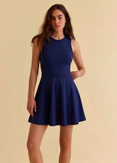 Navy Swim Dress