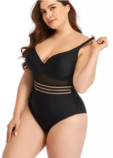 Black Plus Monokini