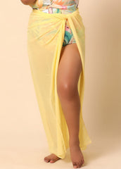Solid Yellow Sarong