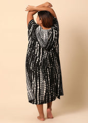 Black shrug with a hoodie