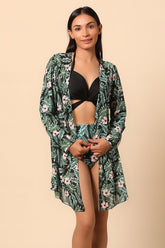 Black & Green Coverup