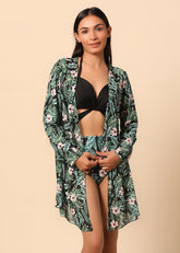 Black & Green Coverup