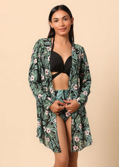 Black & Green Coverup