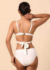 White Bikini with a Skirt