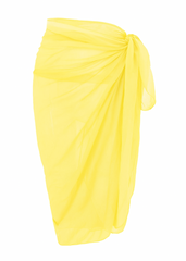 Solid Yellow Sarong