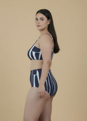 Black High-Waist Bikini Set