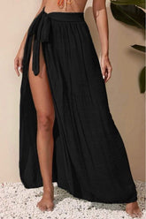 Midnight Breeze Black Sarong