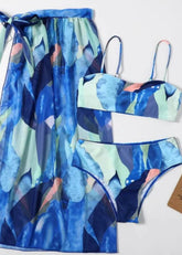 Blue 3-piece set - WomanLikeU