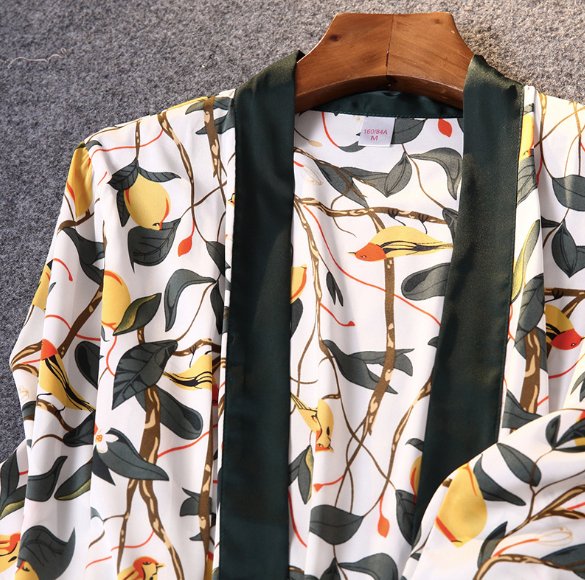 Green 3-piece sleepwear - WomanLikeU