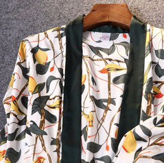 Green 3-piece sleepwear - WomanLikeU