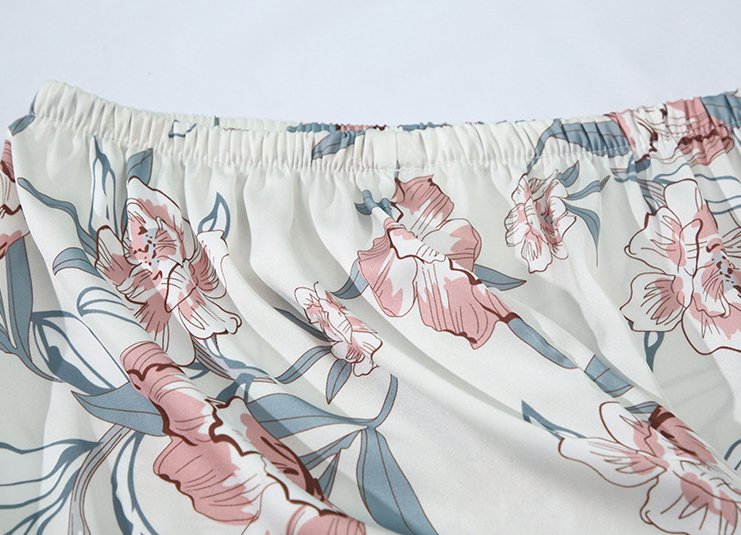 Grey 3-piece sleepwear - WomanLikeU