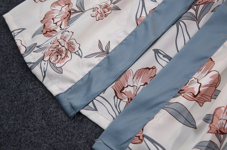 Grey 3-piece sleepwear - WomanLikeU