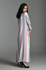 White striped Shrug