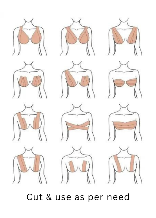 How to use boob tape safely: Application, removal & styling tips for every dress