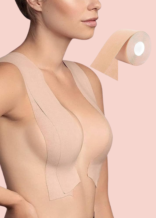 Boob tape for heavy bust: How it works, support level & styling tips