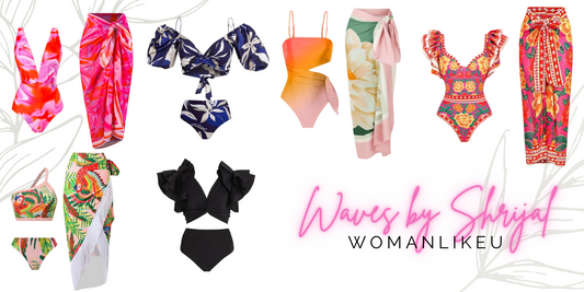 Dive into Elegance with WomanLikeU's Swimwear Collection - Waves by Shrijal