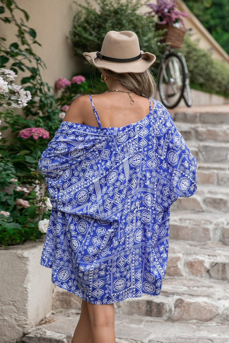 Blue 3 piece co-ord set