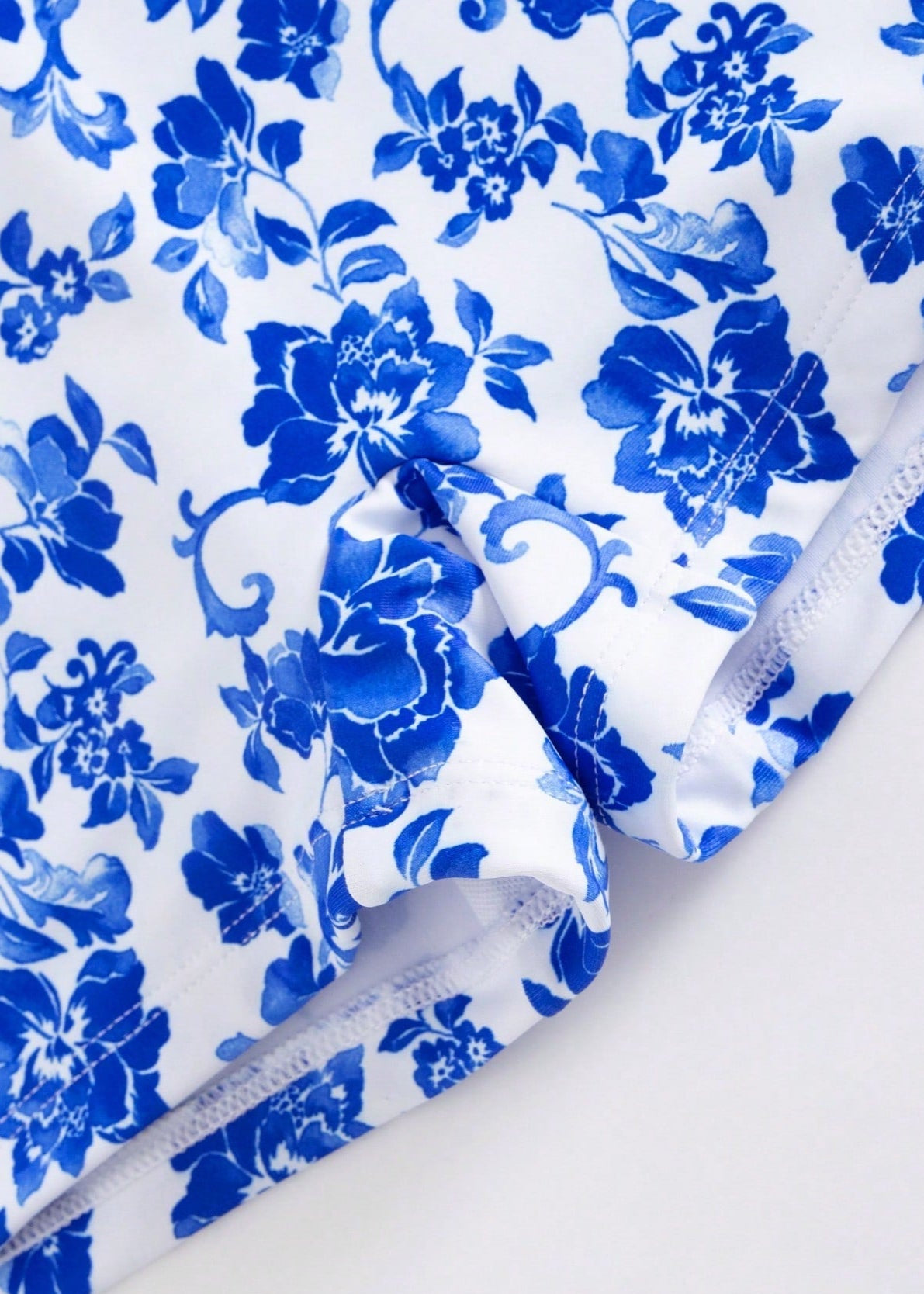 Blue Push Up Monokini
