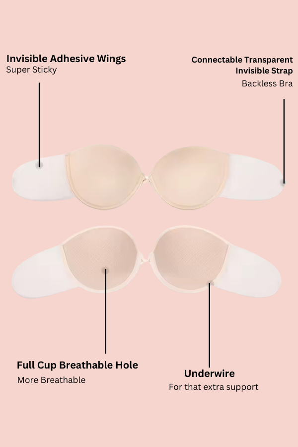 Invisible Back Stick on Bra