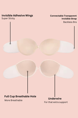 Invisible Back Stick on Bra