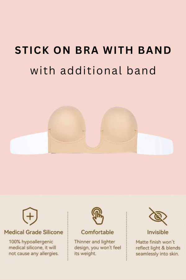 Stick On Bra with Band