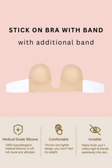 Stick On Bra with Band