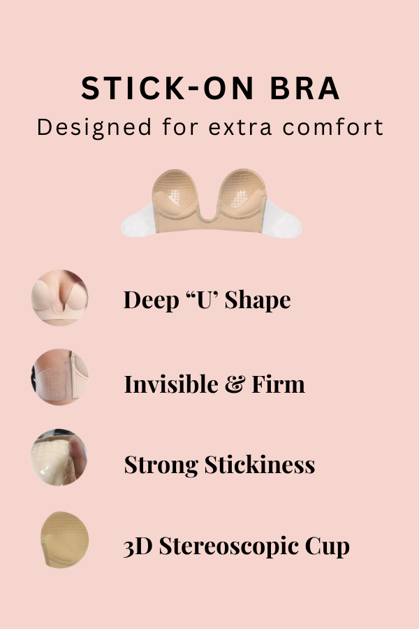 Stick On Bra with Band