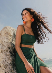 Olive Green 2-Piece Co-Ord Set