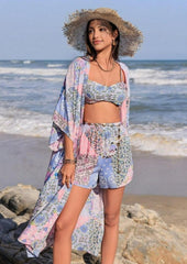 Pink & Blue 3 piece Co-ord set
