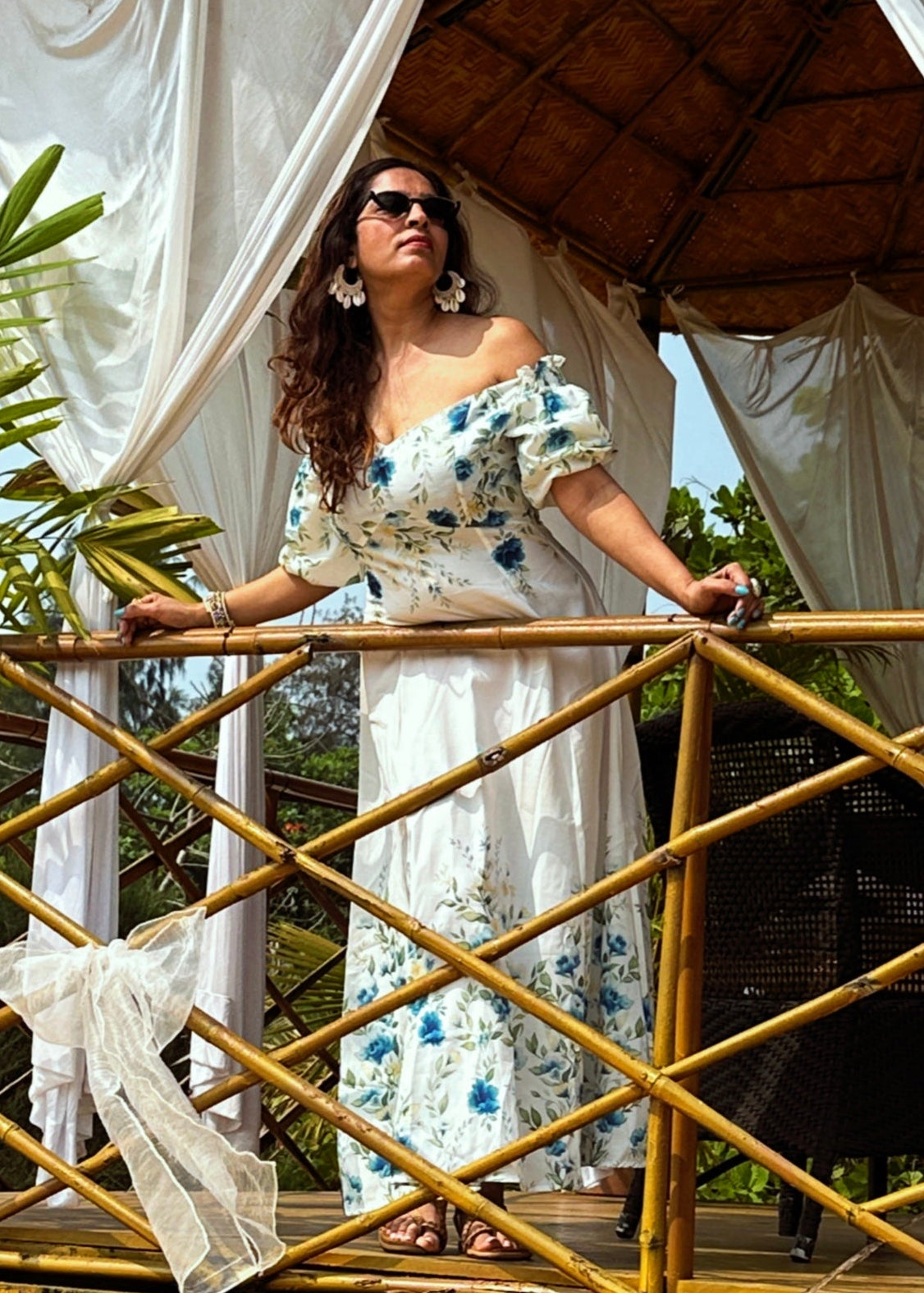White Off-Shoulder Dress