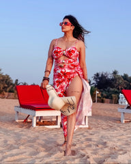 Waves By Shrijal : Pretty in Plum