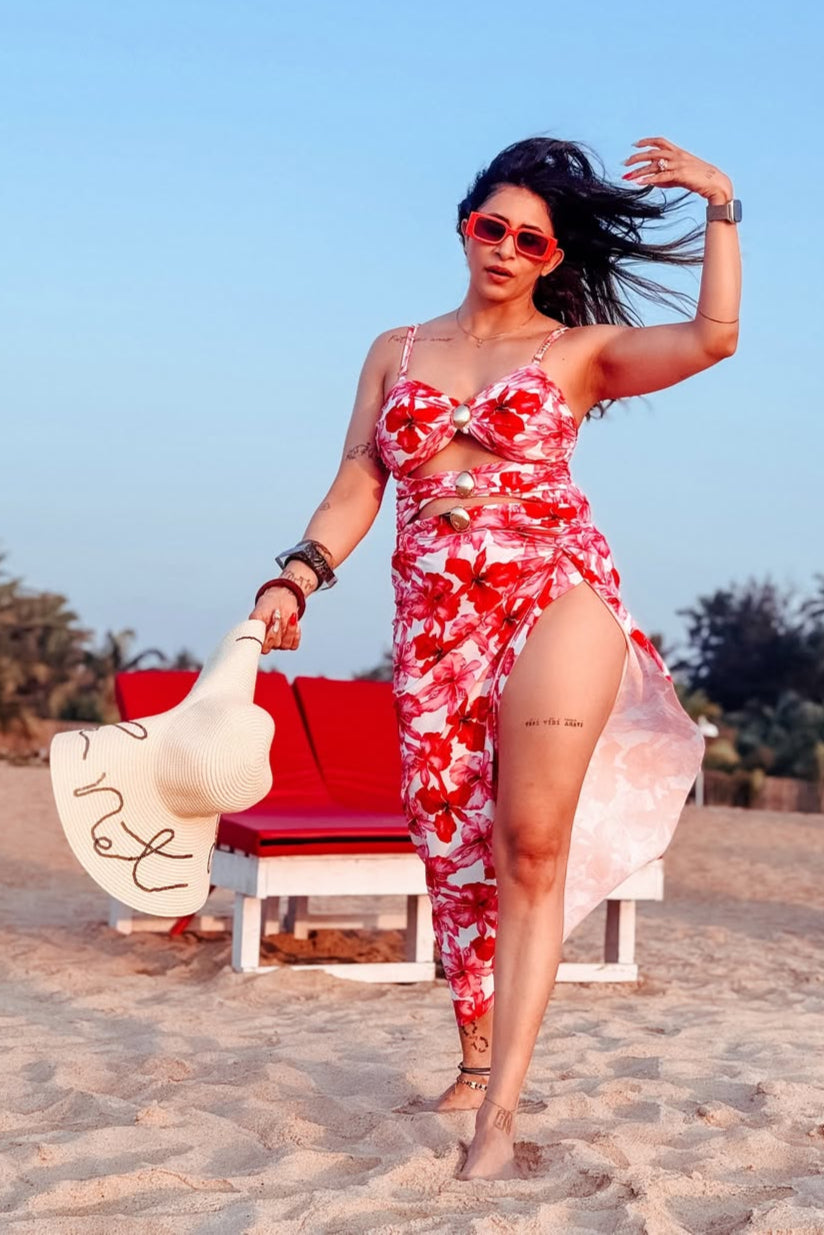 Waves By Shrijal : Pretty in Plum