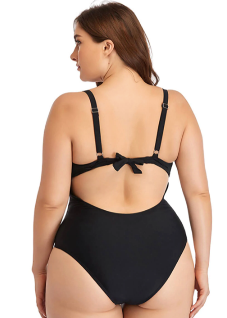 Black Plus Monokini