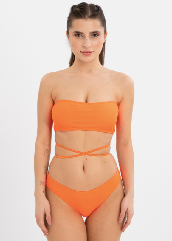 Orange 3-piece Swimwear Set