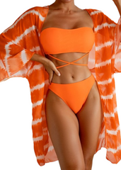 Orange Tube 3-piece Set