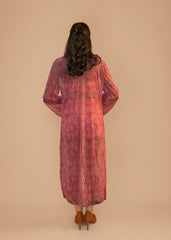 Pink Printed Swimwear with Cover Up