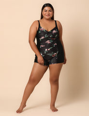 Black Plus-Size monokini