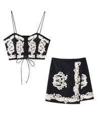 Black co-ord Set - WomanLikeU