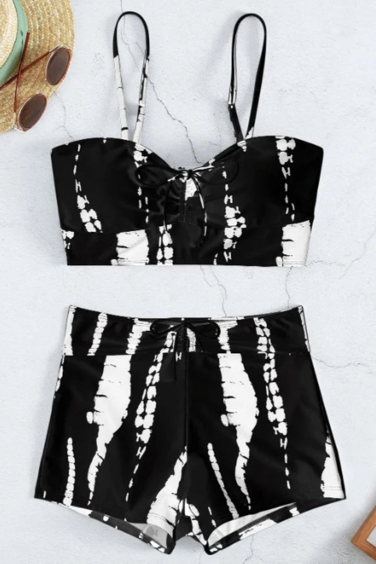 Black swimwear set - WomanLikeU
